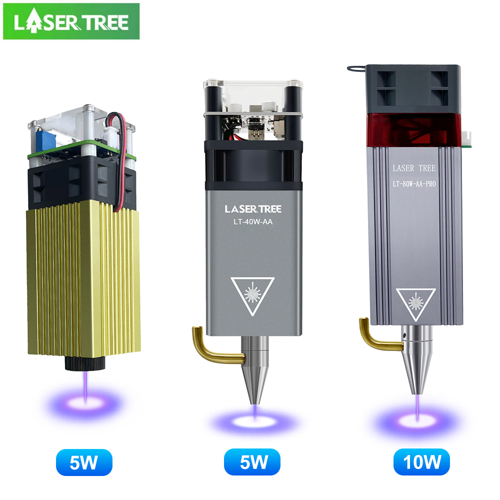 Metal Laser Cutter Head - LASER TREE Modulo laser 4W 5W