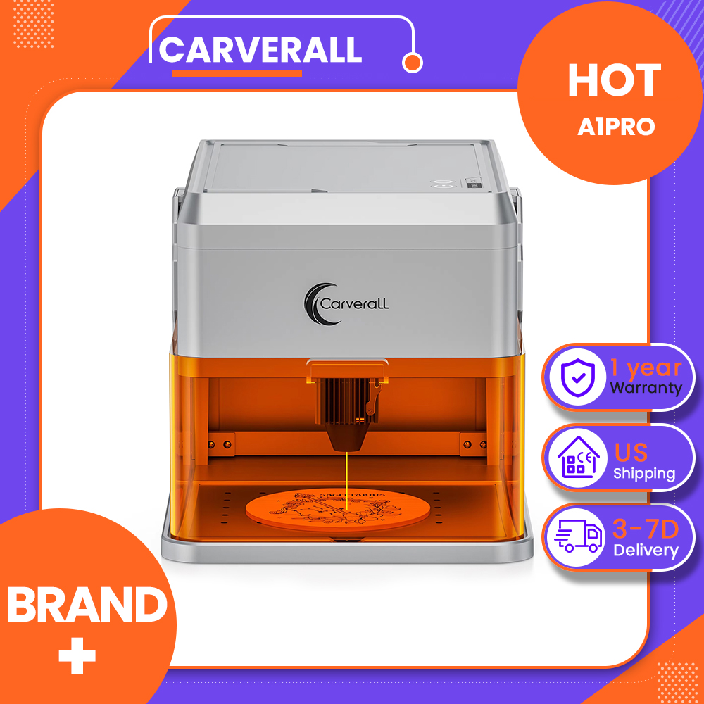 Industrial Laser Cutting Machine - Carverall A1PRO Incisore Laser 10W con
