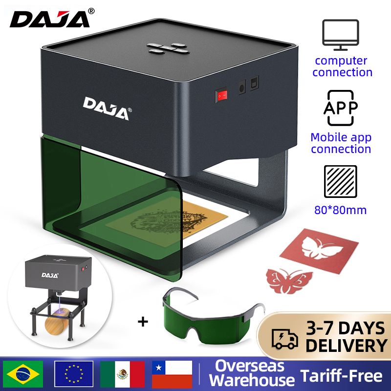 Industrial Laser Cutting Machine - DAJA DJ6 Mini incisore laser portatile
