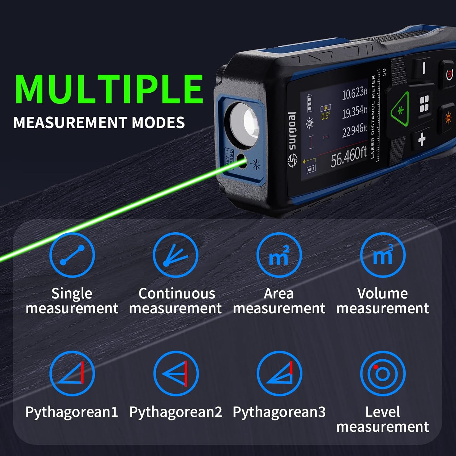 Telemetri laser verdi da 100 m - Industrial Laser Alignment Tool recensione e prezzo