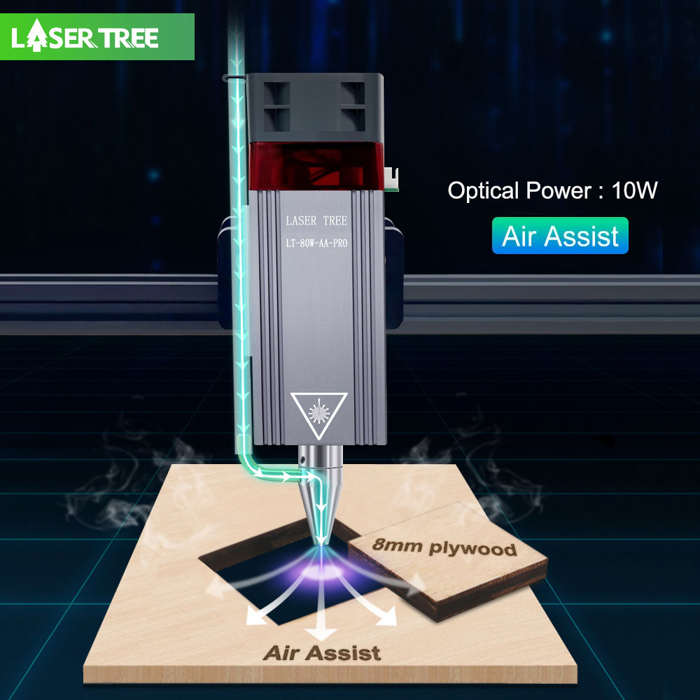 Modulo Laser LASER TREE 20W 40 - Metal Laser Cutter Head recensione e prezzo