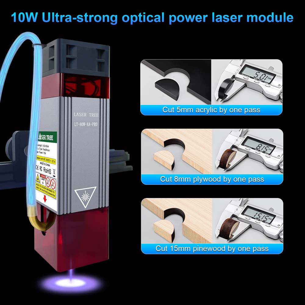 Modulo Laser LASER TREE 20W 40 - Metal Laser Cutter Head recensione e prezzo