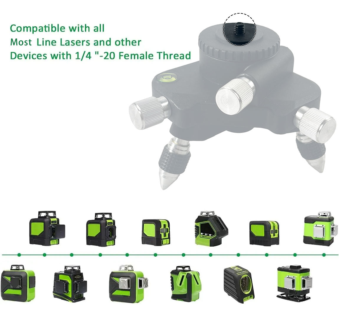 Staffa di rotazione regolabile - Industrial Laser Alignment Tool recensione e prezzo
