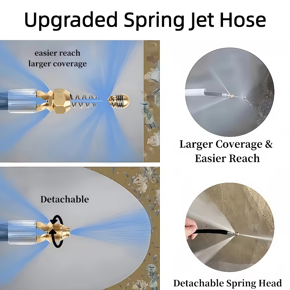 5 ~ 50m Pressure Washer Sewer  - Laser Nozzle Ceramic recensione e prezzo