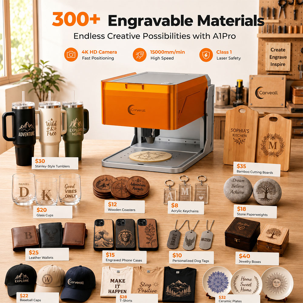 Carverall A1PRO Incisore Laser - Industrial Laser Cutting Machine recensione e prezzo