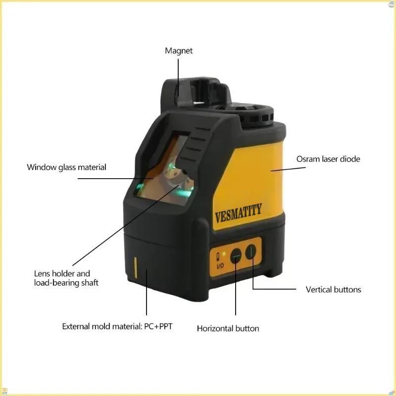 Livella Laser Verde Profession - Industrial Laser Alignment Tool recensione e prezzo