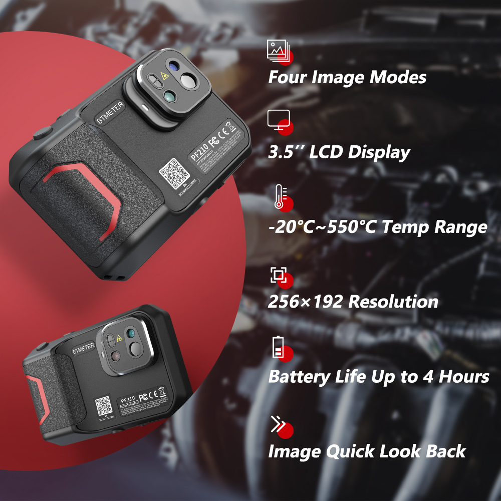 Termocamera Portatile 256x192  - Industrial Laser Guide recensione e prezzo